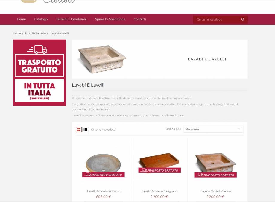 Sito e-commerce, CMS open source, SEO posizionamento sui motori di ricerca