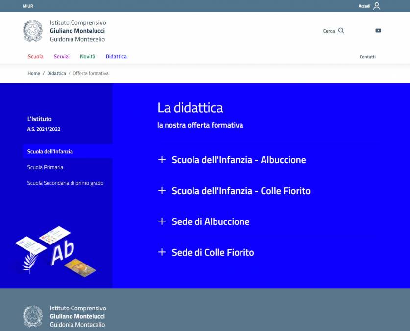 Sito web  per Istituto Comprensivo Giuliano Montelucci.  Ottimizzazione seo motori di ricerca.