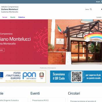 Sito web  per Istituto Comprensivo Giuliano Montelucci.  Ottimizzazione seo motori di ricerca.